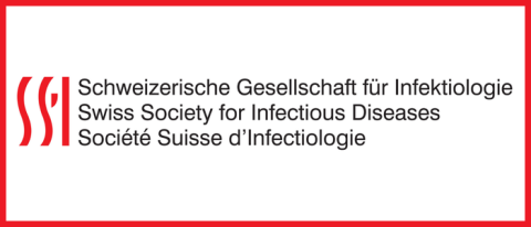 Logo of the Swiss Society of Infectious Diseases, representing specialists in infectious disease medicine in Switzerland.